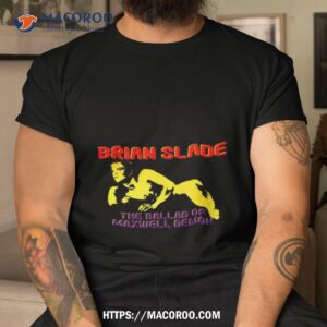 brian slade velvet goldmine shirt tshirt