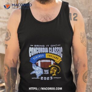 bring it on viking vs trojans 2023 concordia classic shirt tank top
