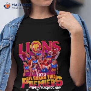 Brisbane Lions Afl Grand Final Premiers 2023 Shirt