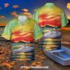 British Royal Navy Hms Antrim (d18) County-class Destroyer Hawaiian Shirt