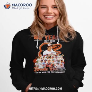 Brooks Robinson 86 Years Thank You For The Memories Shirt