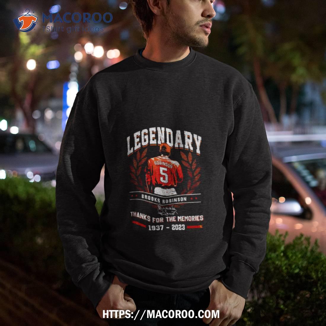 Brooks Robinson Legendary Thanks For The Memories 1937 2023 Shirt Brooks Robinson Legendary Thanks For The Memories 1937 2023 Shirt