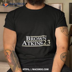 Brown Atkins 23 T Shirt