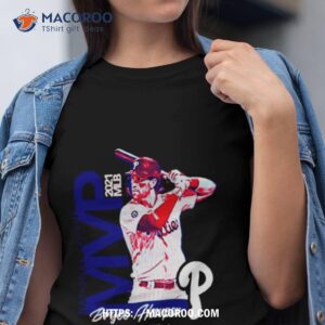 bryce harper philadelphia phillies 2021 mvp shirt tshirt