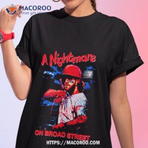 bryce harper phillies a nightmare on broad steet shirt tshirt 1