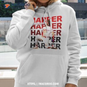 bryce harper phillies fans signature shirt hoodie