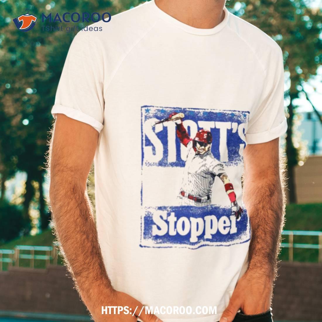 Bryson Stott Philadelphia Stott's Stopper Baseball Shirt