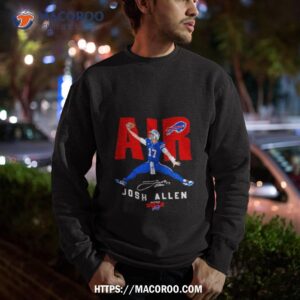 buffalo bills air josh allen 17 2023 signature shirt sweatshirt