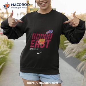 buffalo bills conquered the east nfl 2023 playoff shirt sweatshirt