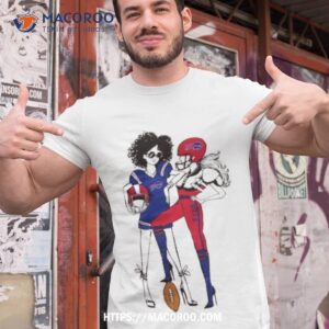 Buffalo Bills G Iii 4her By Carl Banks Heather Gray Football Girls Shirt