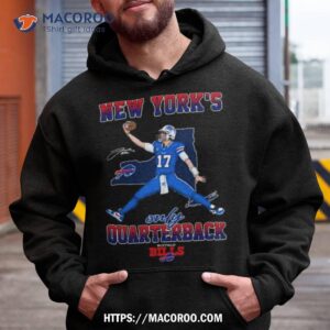 Buffalo Bills John Allen New York’s Only Quarterback Signature Shirt 1 buffalo bills john allen new york s only quarterback signature shirt hoodie