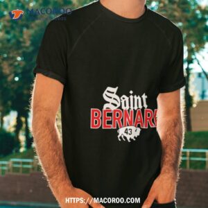 Buffalo Bills Saint Bernard 43 T Shirt