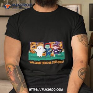 Buffalo Bills Welcome Trick Or Treaters Halloween T Shirt Buffalo Bills Welcome Trick Or Treaters Halloween T Shirt