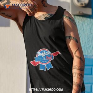 buffalo blue and red football shirt tank top 1