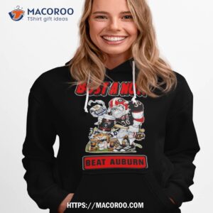 bulldogs bust a nut beat auburn t shirt hoodie 1