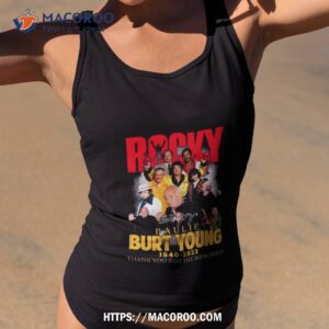 burt young paulie rocky 1940 2023 thank you for the memories signature t shirt tank top 2