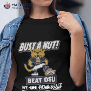 bust a nut beat osu we are penn state t shirt tshirt
