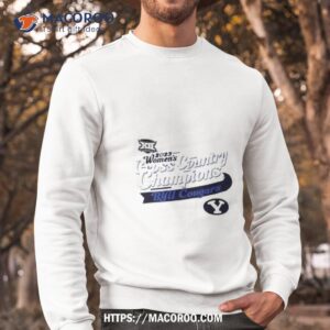 byu cougars 2023 big 12 women s cross country champions t shirt sweatshirt