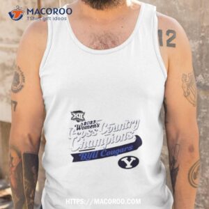 byu cougars 2023 big 12 women s cross country champions t shirt tank top