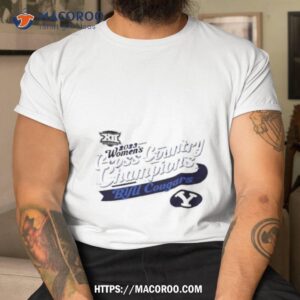 Byu Cougars 2023 Big 12 Women’s Cross Country Champions T Shirt