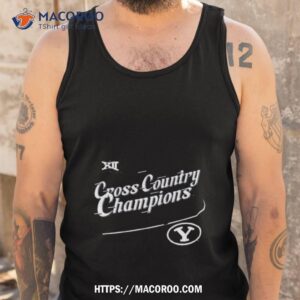 byu hoyas 2023 big 12 women s cross country champions shirt tank top