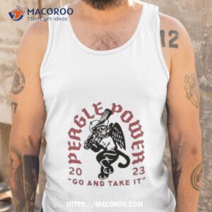 caleb peagle power 2023 go and take it shirt tank top