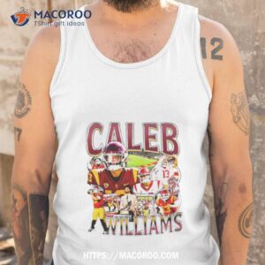 caleb williams player usc trojans football vintage 2023 t shirt tank top