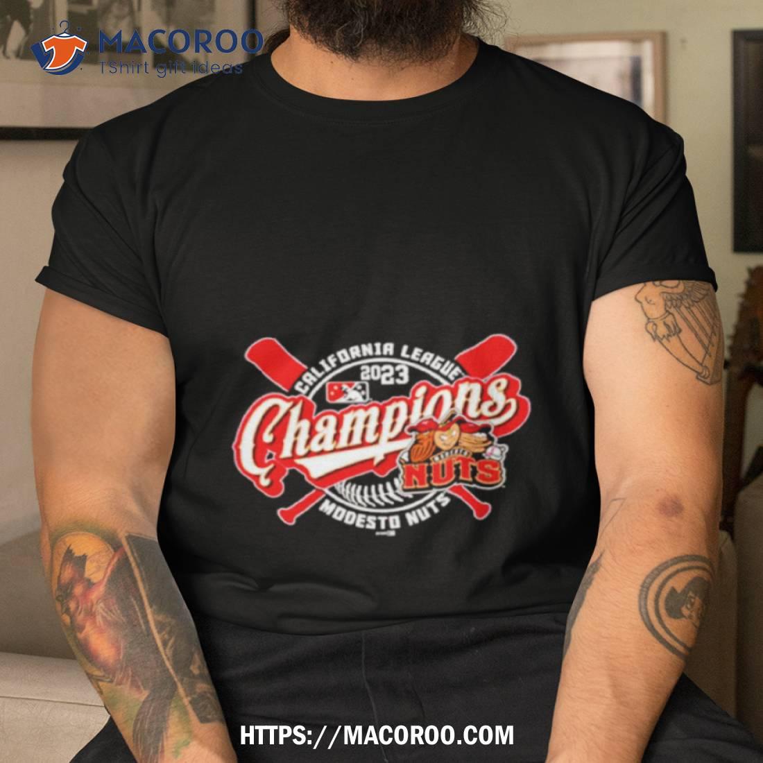 California League 2023 Champions Modesto Nuts Shirt California League 2023 Champions Modesto Nuts Shirt