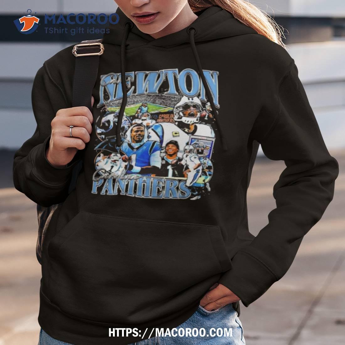 Cam Newton Black Carolina Panthers Pullover Hoodie