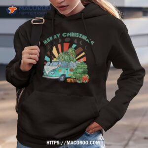 camping hippie christmas 2023 shirt hoodie 3