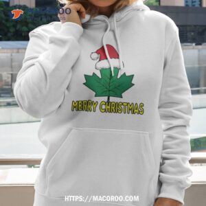 canada maple leaf christmas shirt hoodie 2