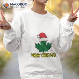 canada maple leaf christmas shirt sweatshirt 2
