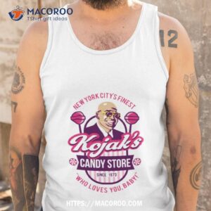 candy store owner kojak shirt tank top