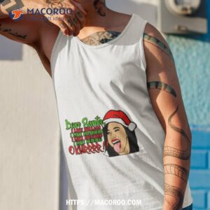 cardi christmas humor shirt tank top 1