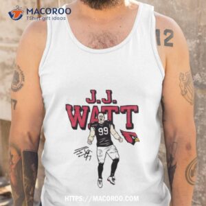 cardinals jj watt signature t shirt tank top
