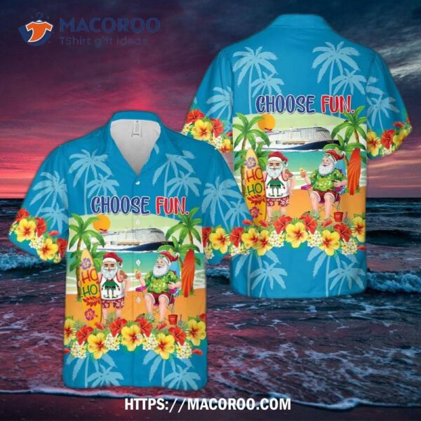 Carnival’s Mardi Gras Christmas Hawaiian Shirt