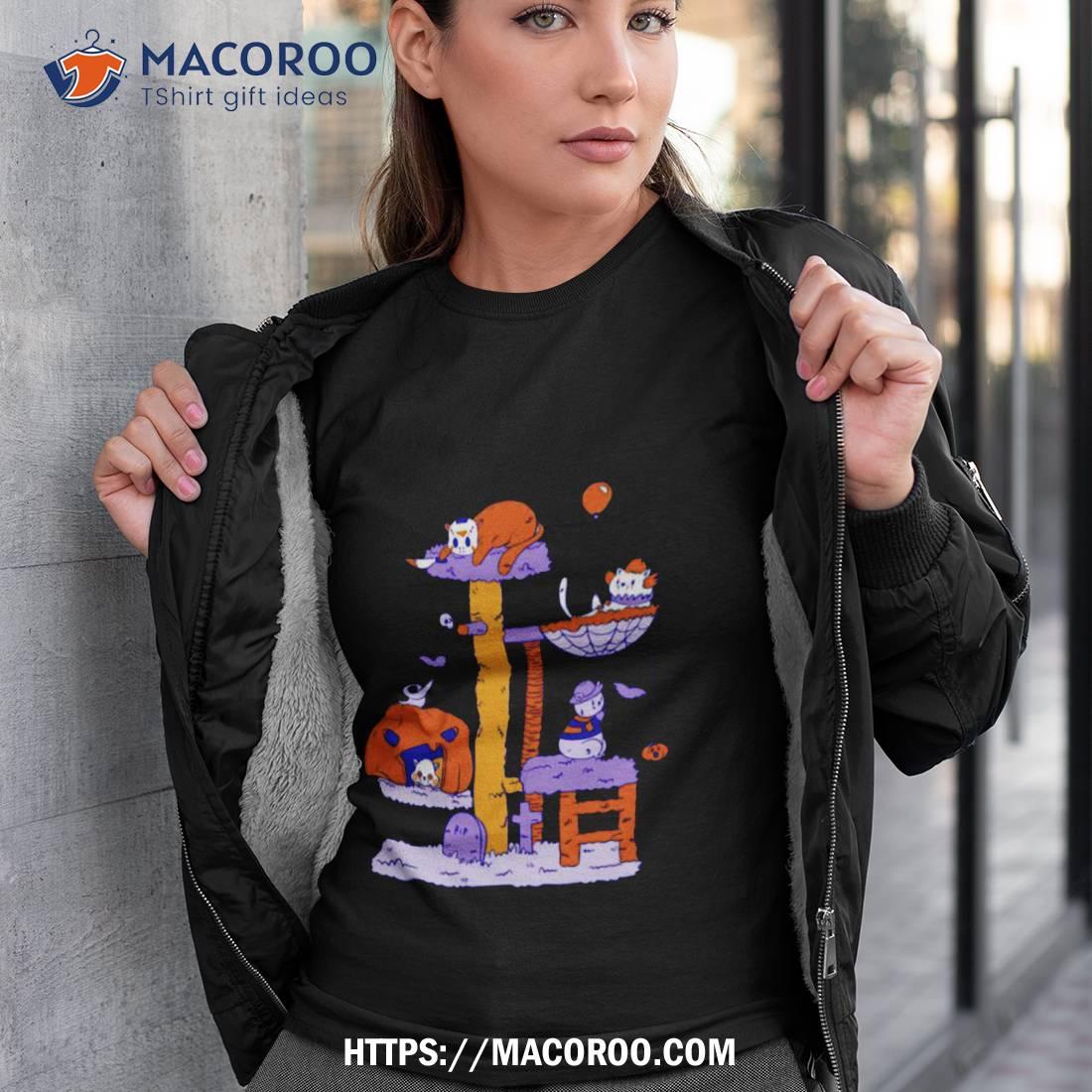 Cat Cosplay Horror Movies Shirt Cat Cosplay Horror Movies Shirt