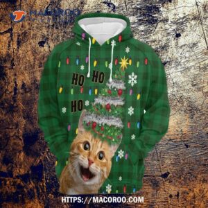 cat ho gosblue unisex 3d hoodies graphic for christmas sublimation xmas print novelty 0