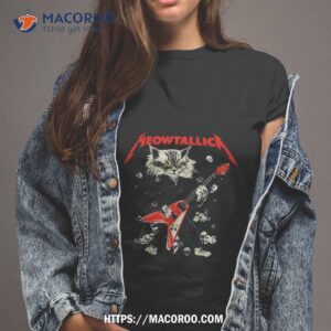 Cat Meowtallica Metallica Play Guitar T Shirt