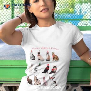 Cat Twelve Days Of Catmas Shirt