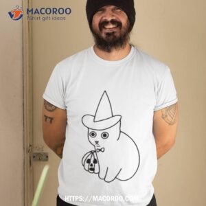 Cat Witch Draw It’s Time Cat Halloween Shirt