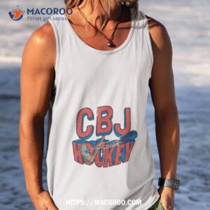 cbj hockey shirt tank top