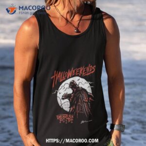cedar point halloweekends werewolf t shirt tank top