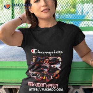 champions 2023 max verstappen shirt tshirt 1