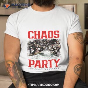 chaos party arizona baseball rally shirt tshirt