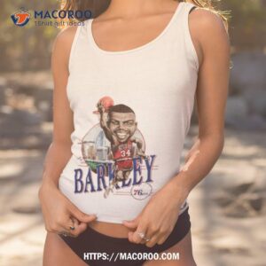 charles barkley philadelphia 76ers caricature 80s shirt tank top 1