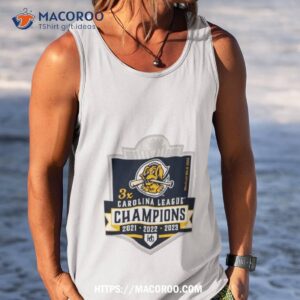 charleston riverdogs 3x carolina league championship collector s 2023 shirt tank top