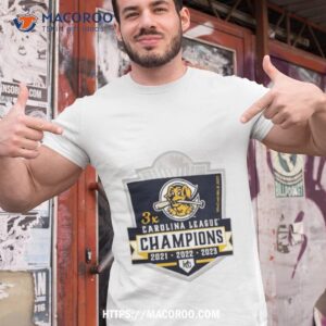 Charleston Riverdogs 3x Carolina League Championship Collector’s 2023 Shirt