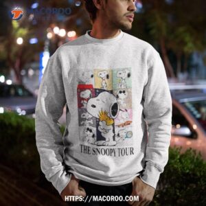charlie brown the snoopy tour 2023 shirt sweatshirt