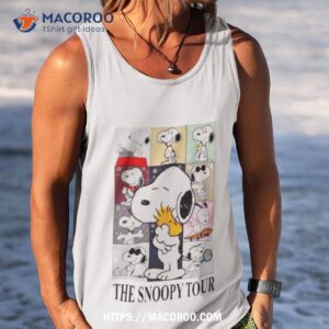 charlie brown the snoopy tour 2023 shirt tank top